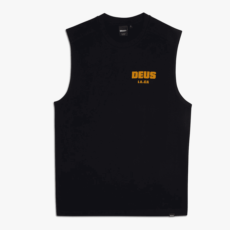 Akin Muscle - Mens Vest Top - Black - firstmasonicdistrict