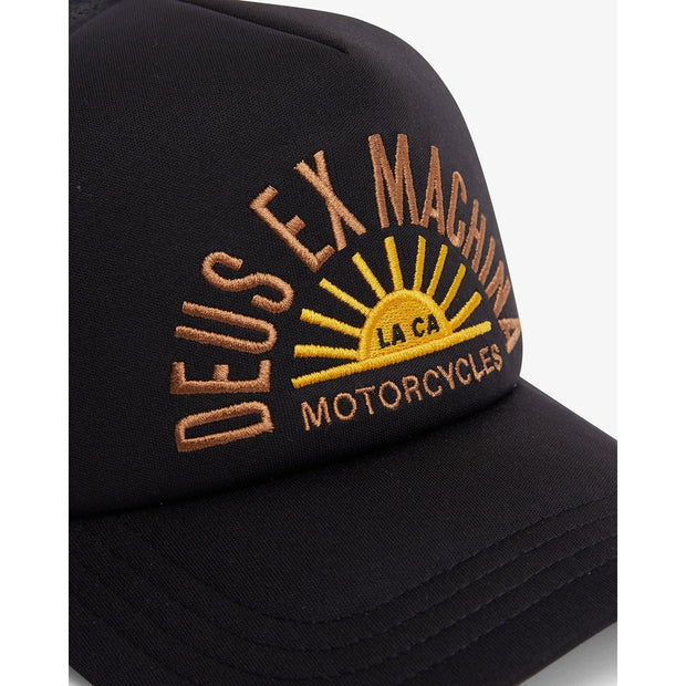 Sunflare Trucker - Mens Hat - One Size - Black - firstmasonicdistrict