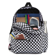 Old Skool Check Backpack - One Size - Black/White - firstmasonicdistrict