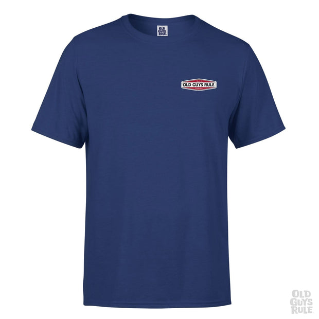 Aged to Perfection II T-Shirt - Mens Short Sleeve Tee - Metro Blue - firstmasonicdistrict