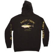 Ahi mount Mens Hooded Fleece Hoodie - Black - firstmasonicdistrict