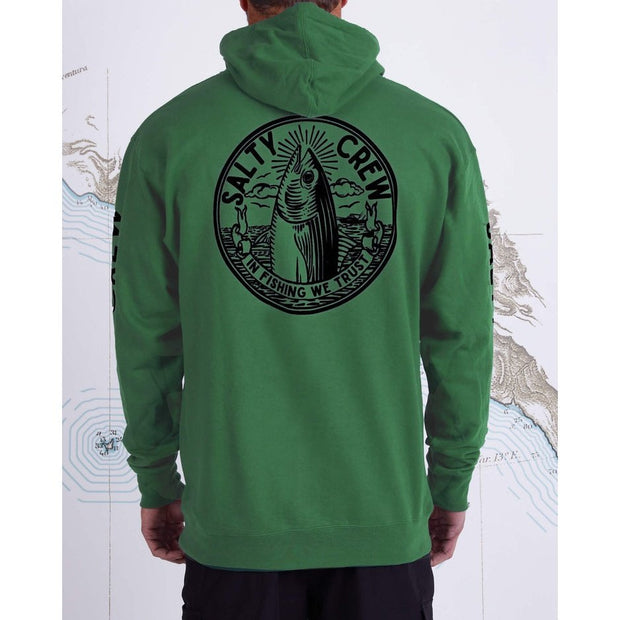 In Fishing We Trust Fleece - Mens Hoodie - Alpine - firstmasonicdistrict