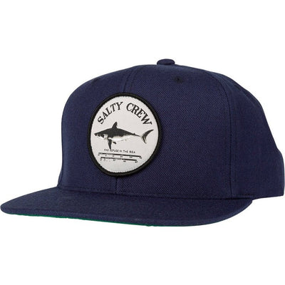 Bruce 6 Panel - Mens Snapback Hat - Navy - firstmasonicdistrict