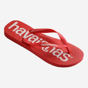 Hav. Top Logomania II | Ruby Red | Flip Flops - firstmasonicdistrict