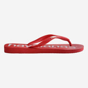 Hav. Top Logomania II | Ruby Red | Flip Flops - firstmasonicdistrict