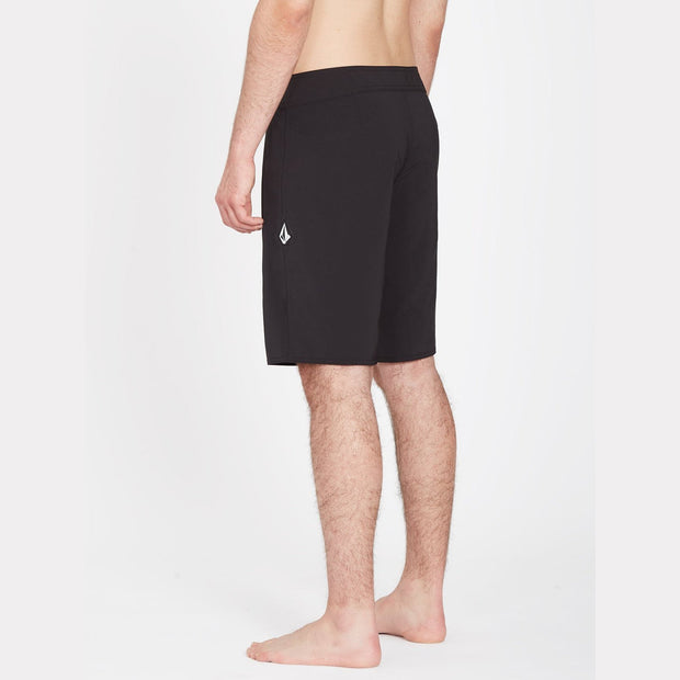 Lido Solid Mod 20" Boardshort - Mens Shorts - Black - firstmasonicdistrict