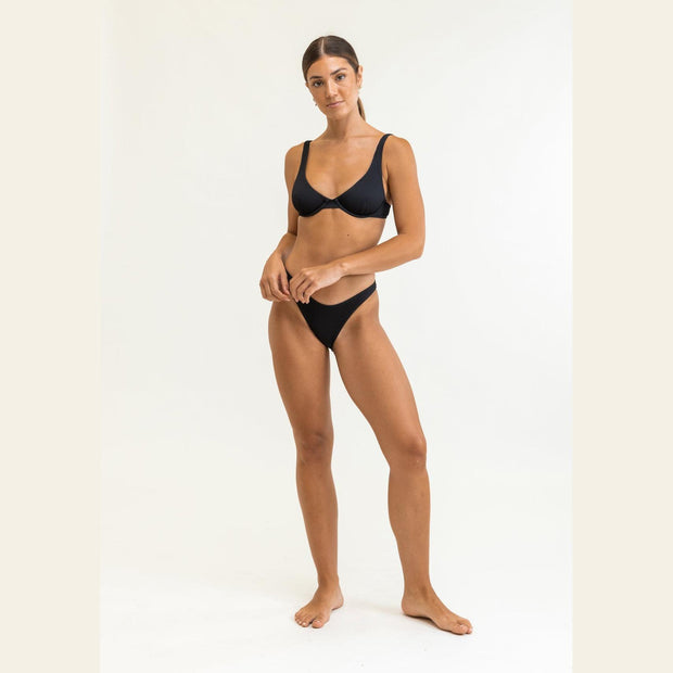 Palm Springs Underwire Top - Black - firstmasonicdistrict