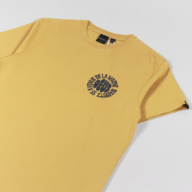 Mens Biarritz Surf Tee - Honey Gold - firstmasonicdistrict