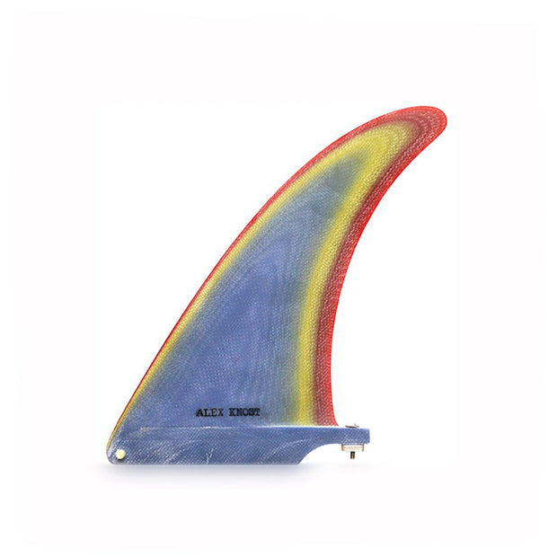 Alex Knost Classic 9.5" - Longboard Raked Fin - Blue - firstmasonicdistrict