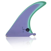 Seea Raked 8.5 - Longboard Raked Fin - Purple - firstmasonicdistrict