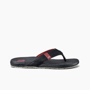 Cushion Phantom Mens Flip Flops - Red Raven - firstmasonicdistrict