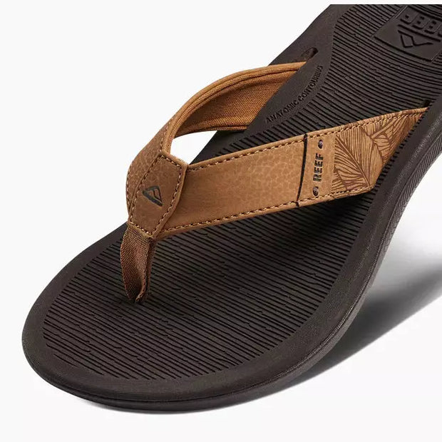 Santa Ana Flip Flops - Womens Flip Flops - Espresso - firstmasonicdistrict