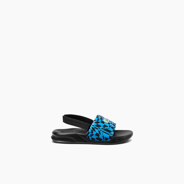 Little One Slide Sandals - Kids Sandals - Swell Checkers - firstmasonicdistrict