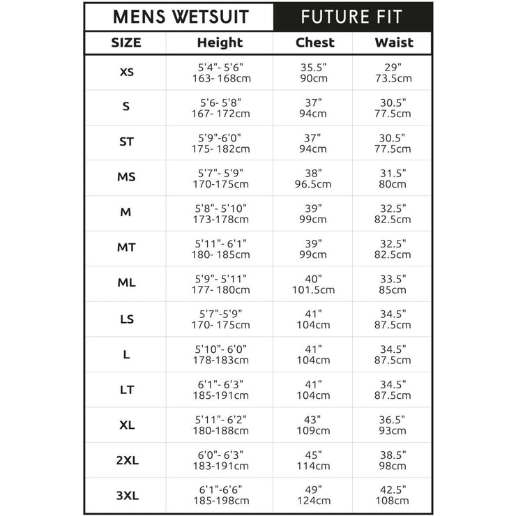 Rewired 3:2mm Mens Chest Zip Wetsuit - Black Meteor - firstmasonicdistrict