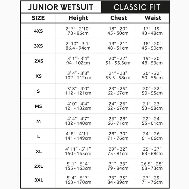 Legend Junior 4:3mm Back Zip Kids Wetsuit - Black Blue Tie Dye - firstmasonicdistrict