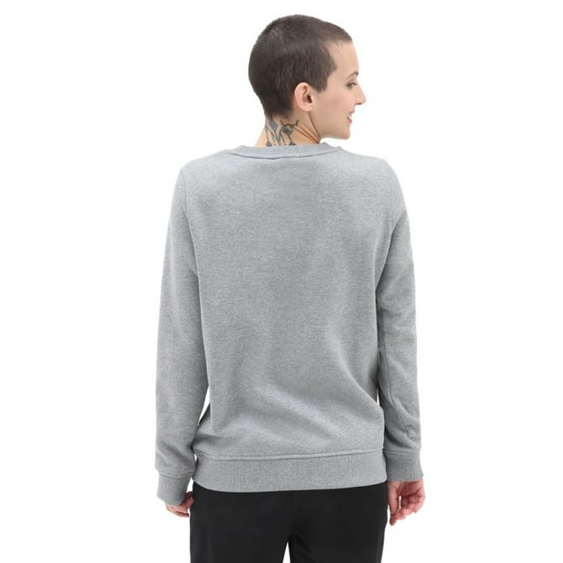 Classic V Crew Sweater  | Grey Heather/Black - firstmasonicdistrict