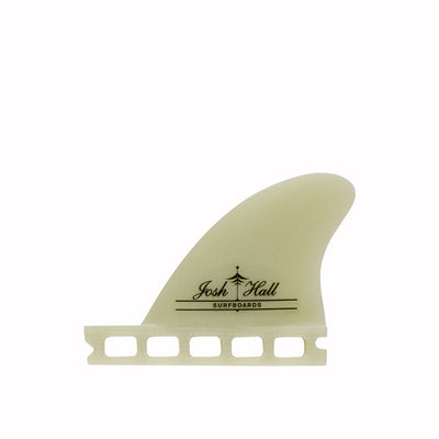 Josh Hall SB (Single Tab) - Longboard Side Bite Fin - One Size - Cream - firstmasonicdistrict