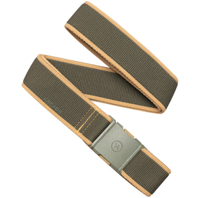 Carto A2 Stretch Belt - One Size - Ivy Green/Sand - firstmasonicdistrict