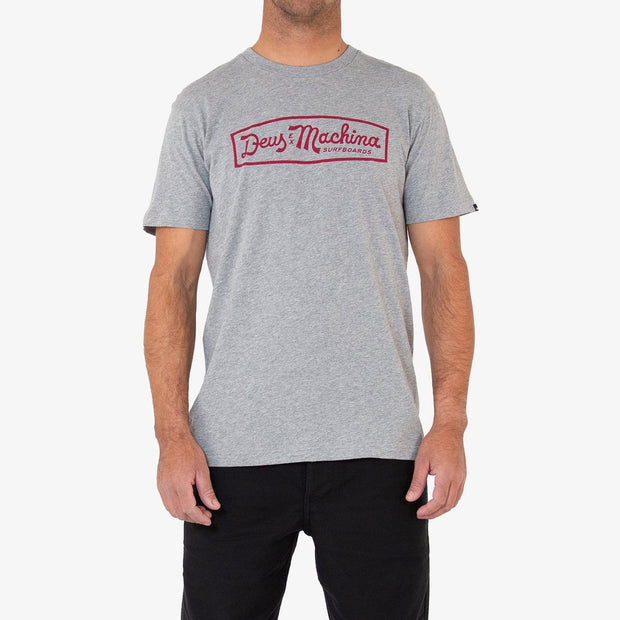 Insignia Tee - Mens Short Sleeve T-shirt - Grey Marle - firstmasonicdistrict