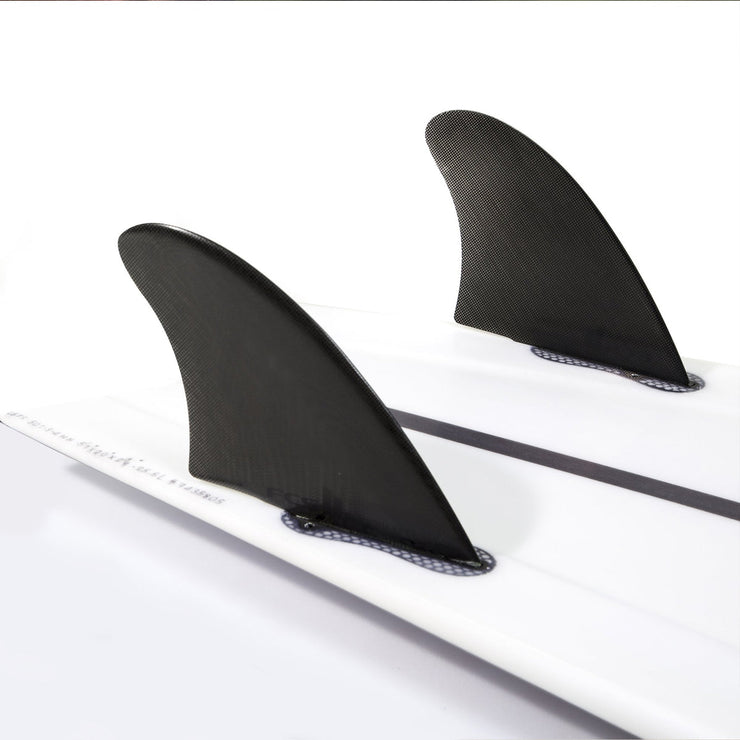 Twin Retail Fins - FCS II Modern Keel PG - Black - firstmasonicdistrict