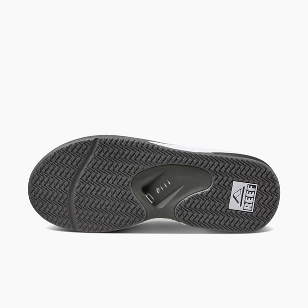 Fanning Flip Flops - Grey White - firstmasonicdistrict