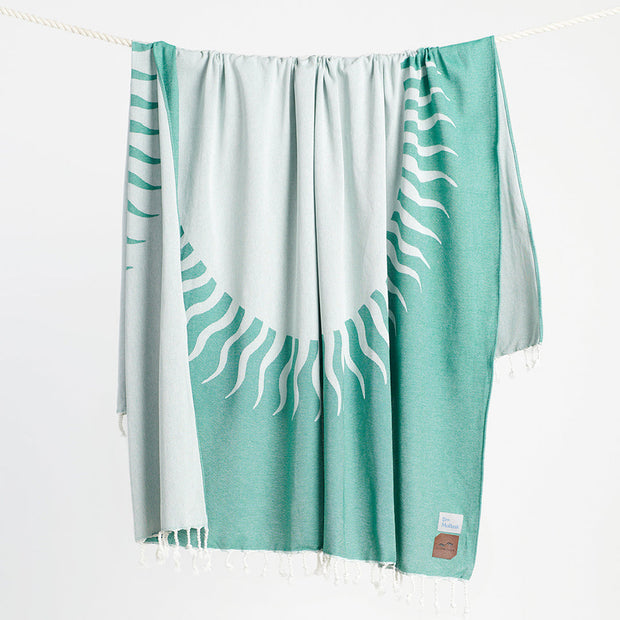 Sol Throw Blanket - One Size - Sage - firstmasonicdistrict