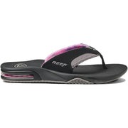 Surf Shop, Surf Clothing, Reef, Fanning, Flip Flops, Black/Grey