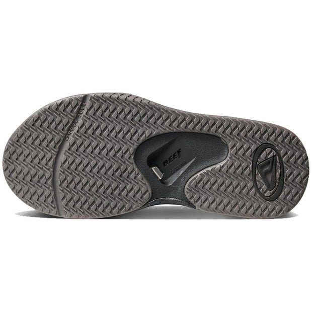 Surf Shop, Surf Clothing, Reef, Fanning, Flip Flops, Black/Grey