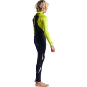 Surf Shop, Surf Hardware, C-Skins, Legend 5/4/3 Junior Back Zip Steamer, Wetsuit, Slate/Flash Green/Silver