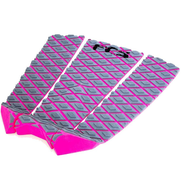 Surf Shop, Surf Hardware, FCS, Fitzgibbon, Deck Pad, Grey/Bright Pink