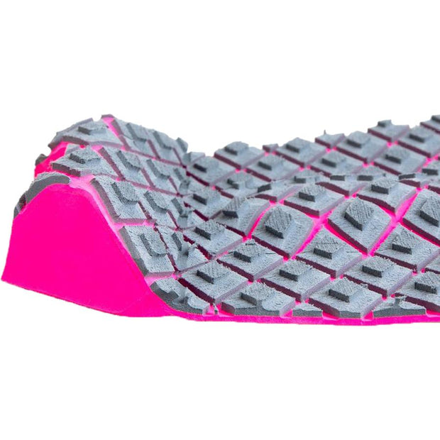 Surf Shop, Surf Hardware, FCS, Fitzgibbon, Deck Pad, Grey/Bright Pink