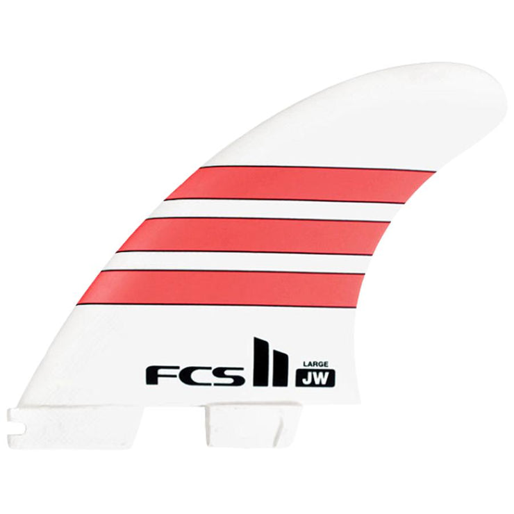 Surf Shop, Surf Hardware, FCS, Julian Wilson, PG Thruster, Fins, Large, Coral