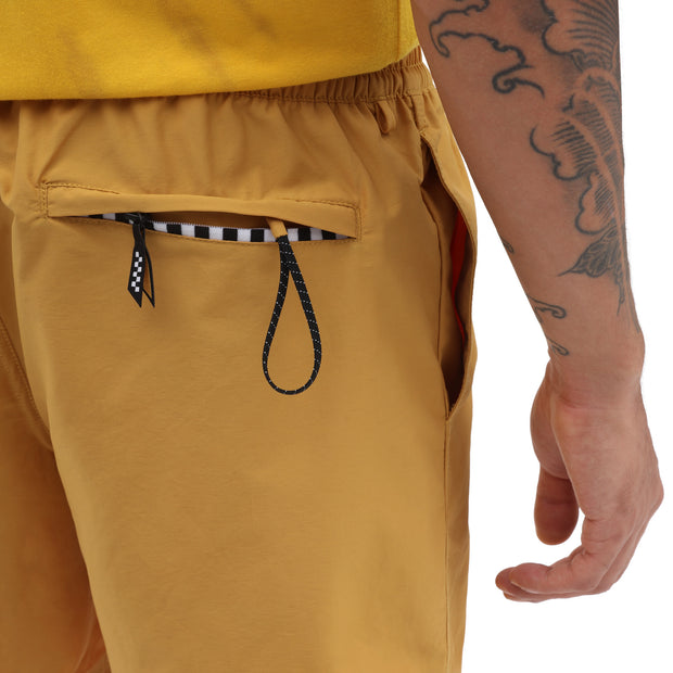 Primary Solid Elastic Boardshorts - Mens Shorts - Narcissus - firstmasonicdistrict