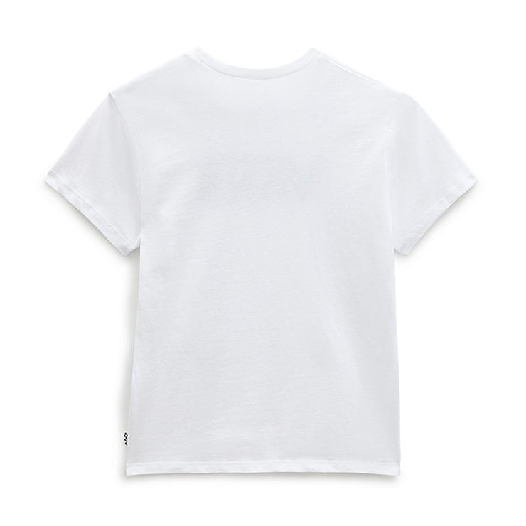 Girls Flying V Crew T-Shirt / White - firstmasonicdistrict