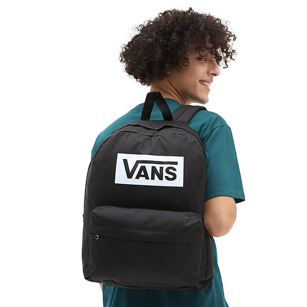 Old Skool Boxed Backpack / Black - firstmasonicdistrict