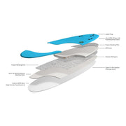 Spark Longboard Softboard - Cyan Grey - firstmasonicdistrict