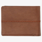 Stitchy Tri-Fold Wallet - Mens Wallet - Chocolate Brown - firstmasonicdistrict