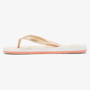 Tahiti VII Flip Flops - Womens Sandals - White/Champagne - firstmasonicdistrict