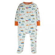 Lovely Babygrow - Land Sea Sky - firstmasonicdistrict