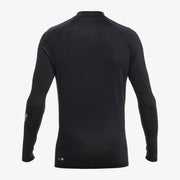 All Time Long Sleeve UPF 50 Rash Vest - Mens Surf Shirt/Rashguard - Black - firstmasonicdistrict