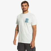 Warped Patterns T-Shirt - Mens Short Sleeve Tee - Snow White - firstmasonicdistrict