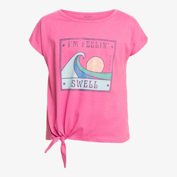 Pura Playa S/S T-Shirt | Pink Guava | Girls 8-16 - firstmasonicdistrict
