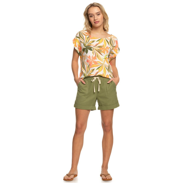 Life is Sweeter Shorts - Womens Shorts - Loden Green - firstmasonicdistrict