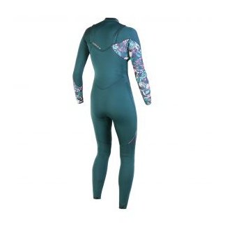 Fullsuit Divine 4/3 Front-zip Oysterprene / Blue Duck - firstmasonicdistrict