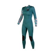 Womens Wetsuit - Divine 5/4/3 Front Zip Oysterprene Fullsuit - Blue Duck - firstmasonicdistrict