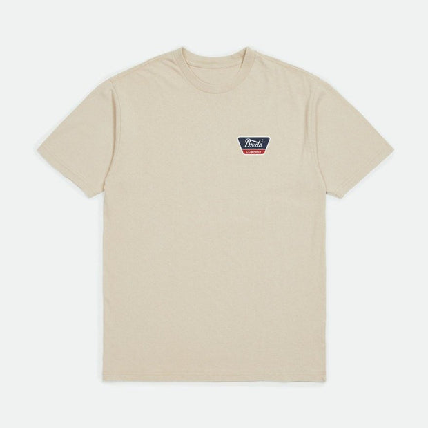 Linwood S/S Standard  FitTee - Cream - firstmasonicdistrict