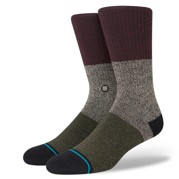 Spectrum 2 BBlend Crew Socks / Burgundy - firstmasonicdistrict