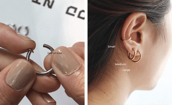Unisex Stainless Steel Piercing Nail Screw Stud Earrings Punk Helix Ear  Piercings Fashion Jewelry Pink - Walmart.com