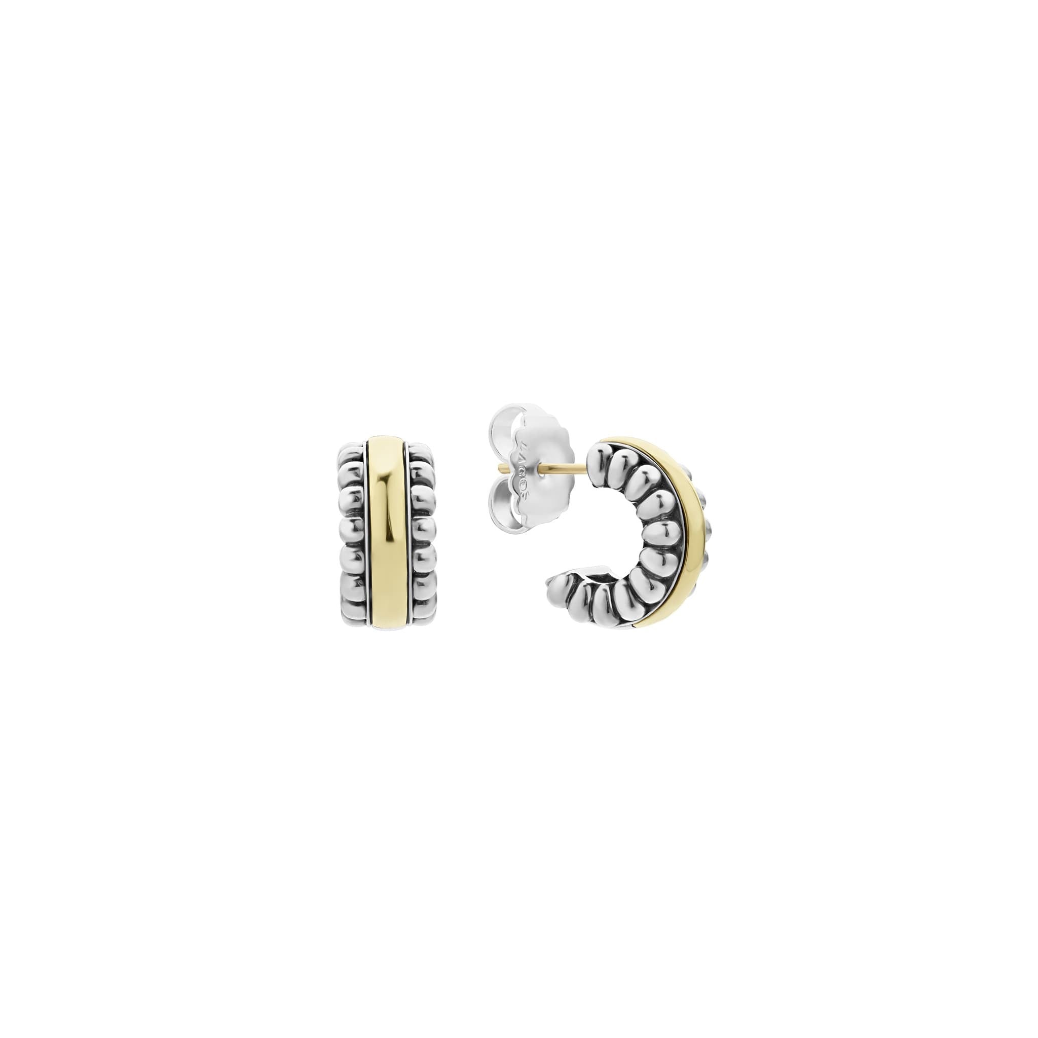 LAGOS Signature Caviar Hoop Earrings