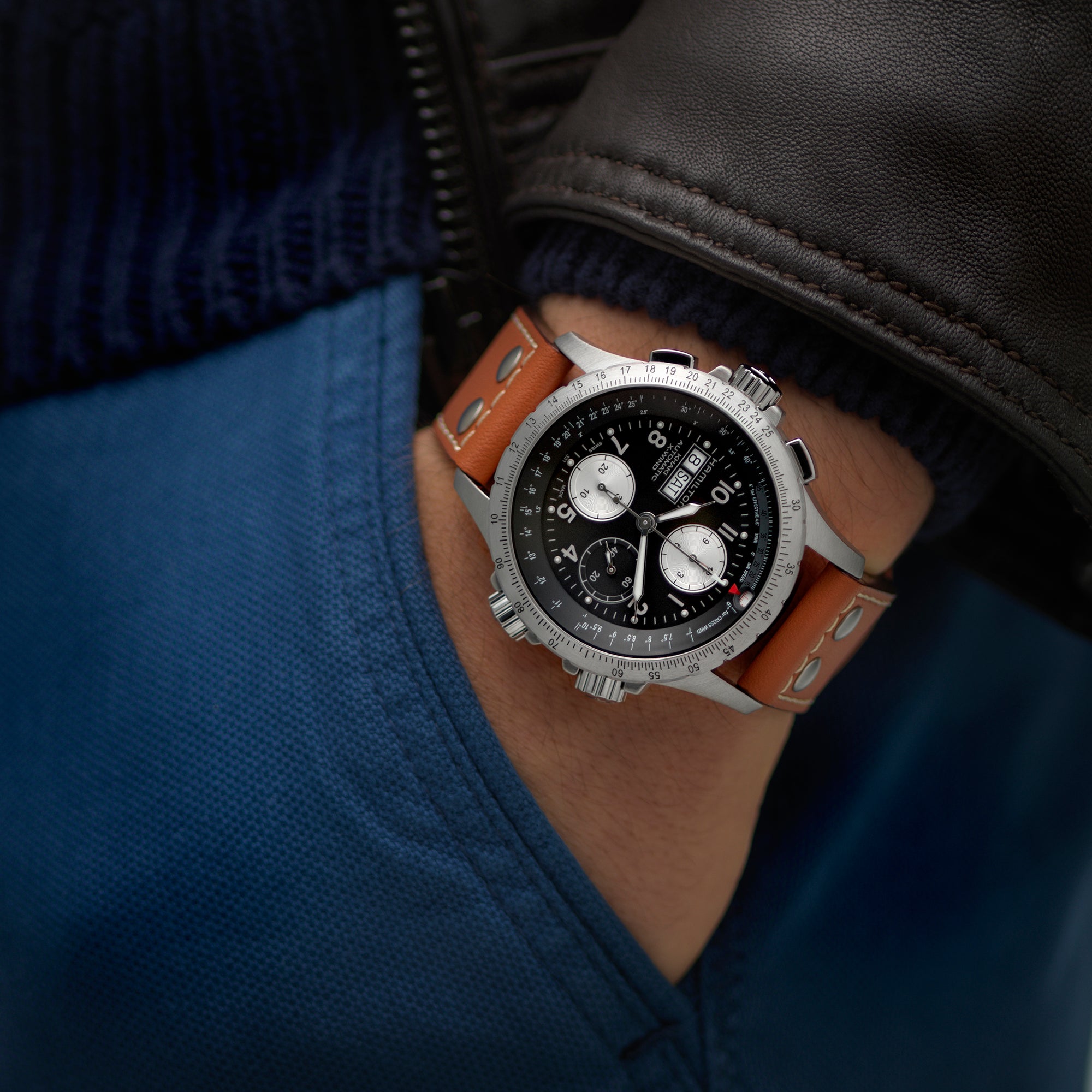 Hamilton Khaki X-Wind Automatic Watch | H77616533 – Brent L. Miller